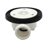 China Ningbo Guida  Hot sales Plastic White Round Floor drain